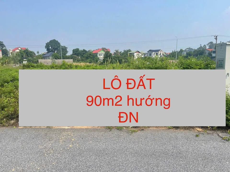 Đất dịch vụ Quất Lưu 90m² giá 3 tỷ - Sổ đỏ chính chủ, vị trí đắc địa!