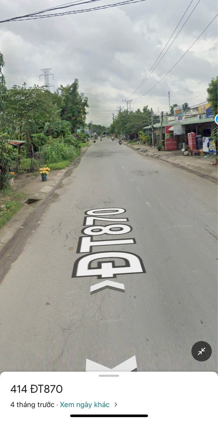 Đất mặt tiền Tỉnh lộ 870, 585m² giá 8 tỷ - Đầu tư sinh lời ngay!