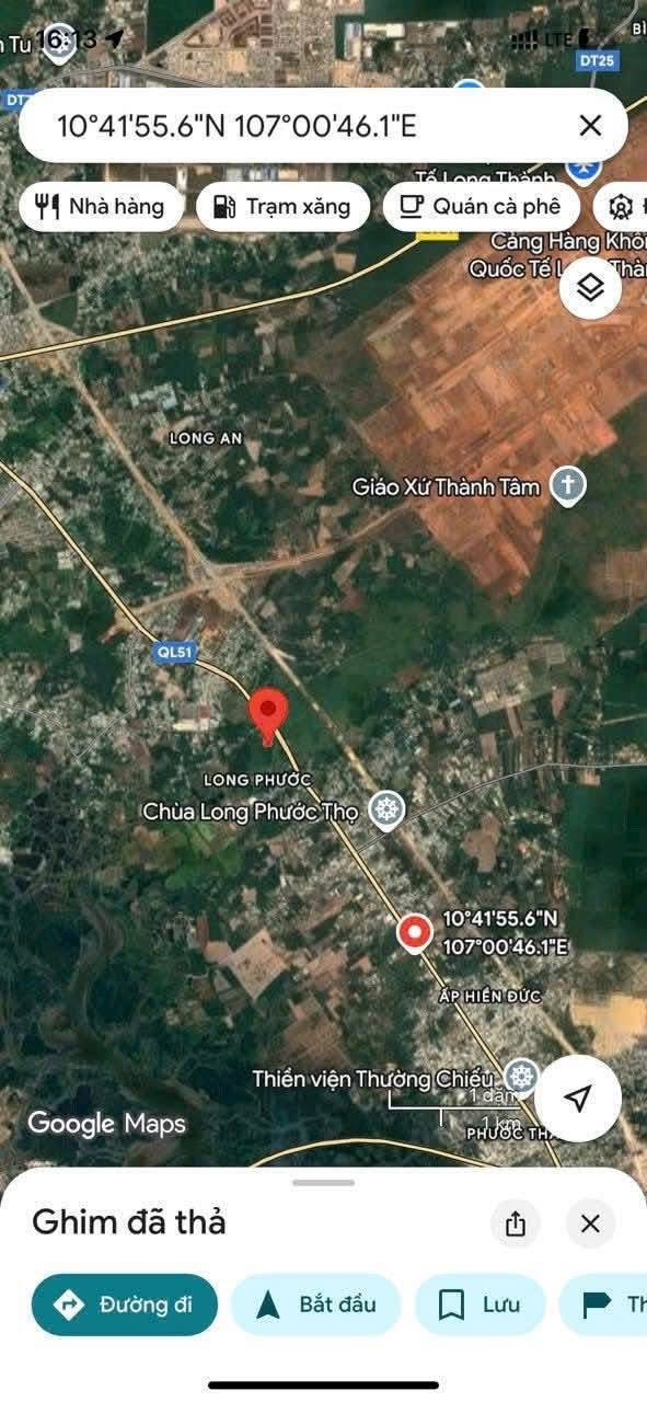 Đất mặt tiền Quốc lộ 51 Long Thành 92.000m² giá chỉ 2.5 triệu/m² - Cơ hội đầu tư hiếm có!