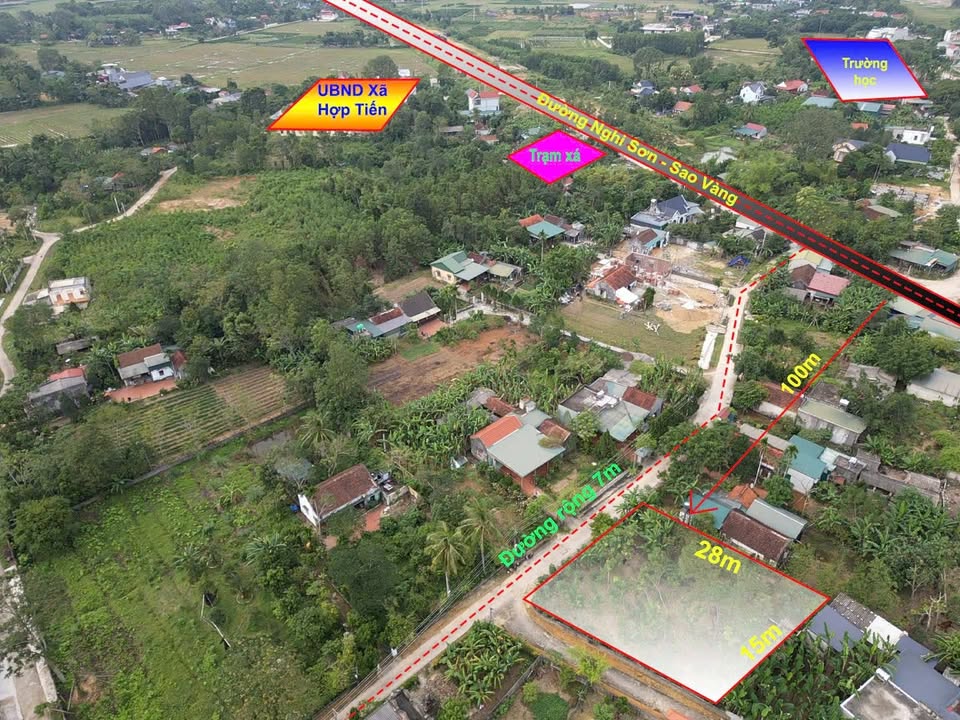 Lô đất đẹp Thôn 2 Hợp Tiến, Triệu Sơn 345m² giá 1.5 tỷ - Cơ hội đầu tư hiếm có!