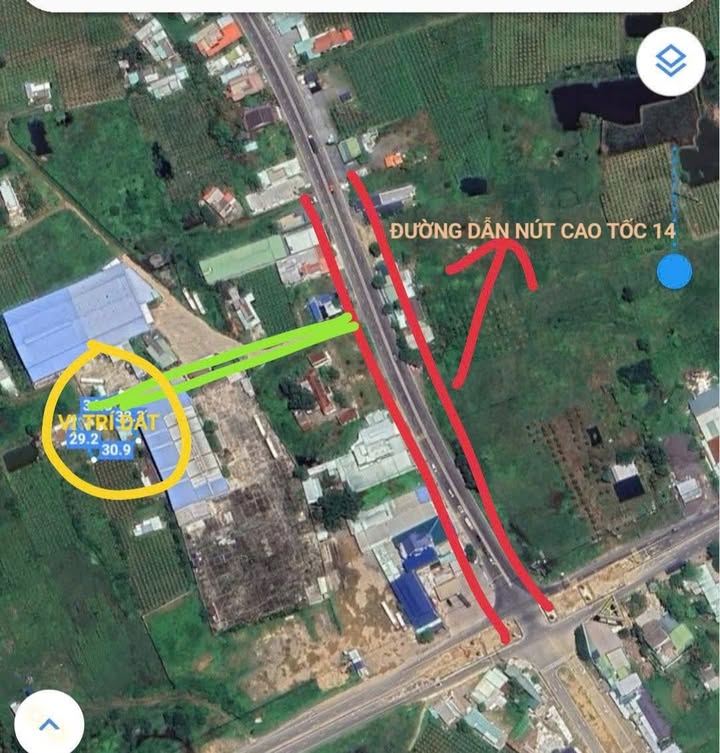 Đất CLN 3800m² tại Phan Thiết - Gần đường dẫn cao tốc 14, Giá chỉ 13.3 tỷ!