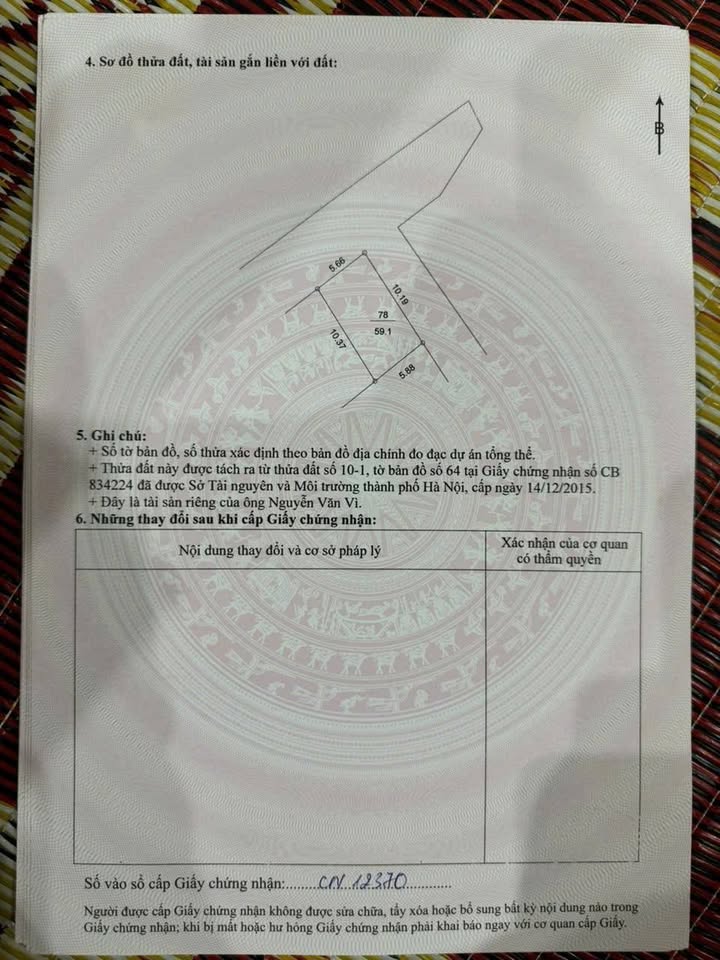 Đất thổ cư Thị Trấn Đại Nghĩa 59,1m² giá 1,3 tỷ - Lô góc hiếm có!