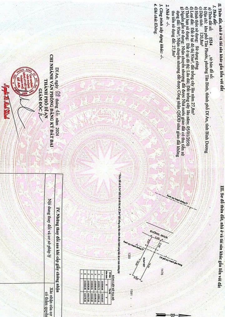 Đất Bùi Thị Xuân Tân Đông Hiệp 120m² giá 3.6 tỷ - Đầu tư sinh lời hấp dẫn!