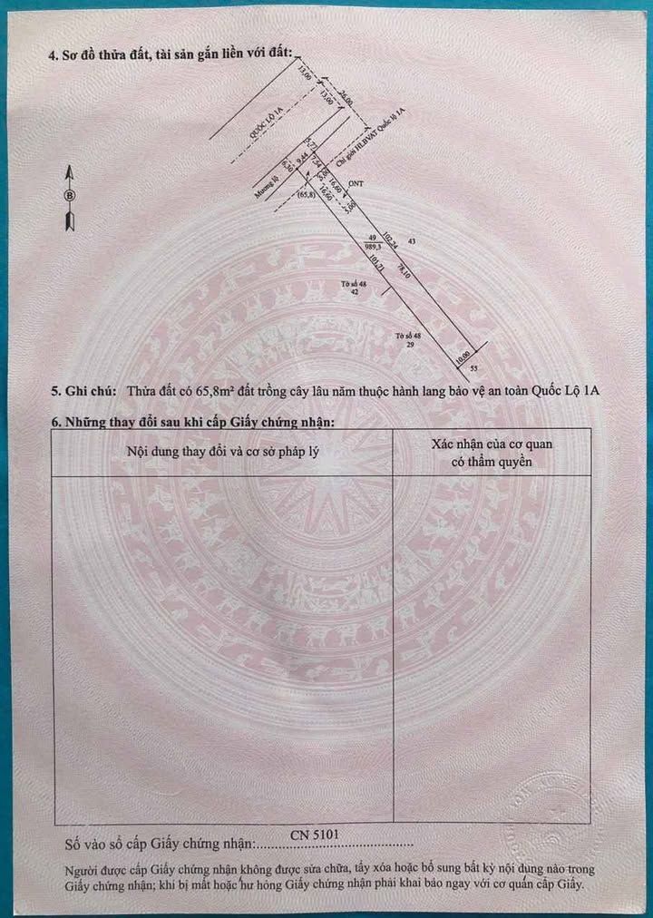 Đất nền thổ cư 989.3m² xã Thạnh Phú, Cà Mau giá 2.1 tỷ - Cơ hội đầu tư tuyệt vời!