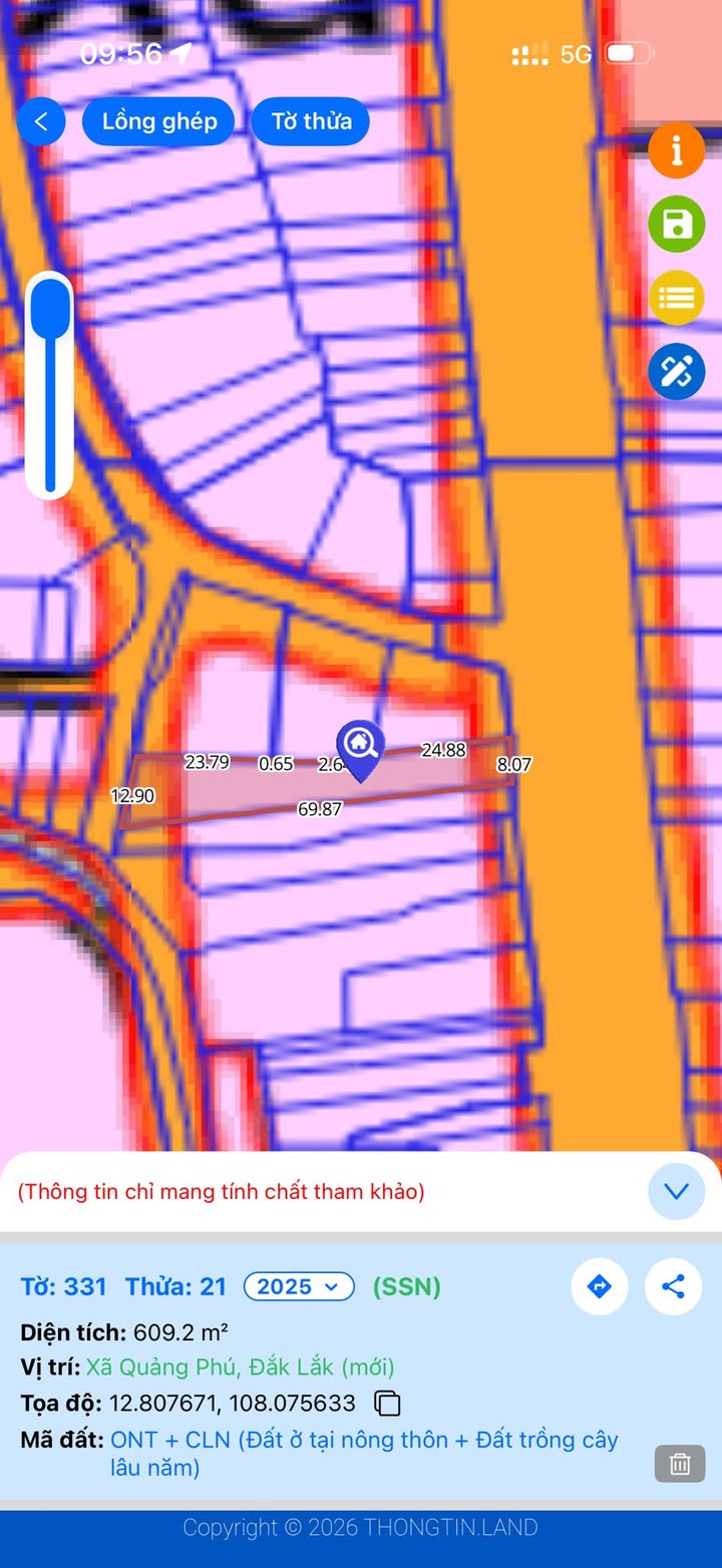 Đất mặt tiền đường Hùng Vương, xã Quảng Tiến, 574m², giá 6.3 tỷ - Cơ hội đầu tư tuyệt vời!