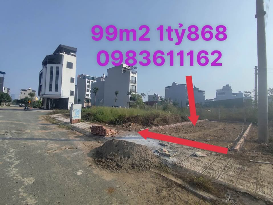 Đất nền Thạch Hòa, 99m², giá 1.868 tỷ - Bán gấp chính chủ!