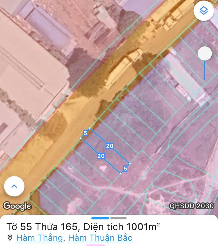 Đất nền KDC Bến Lội, Hàm Thắng 100m² giá 1.45 tỷ - Pháp lý rõ ràng