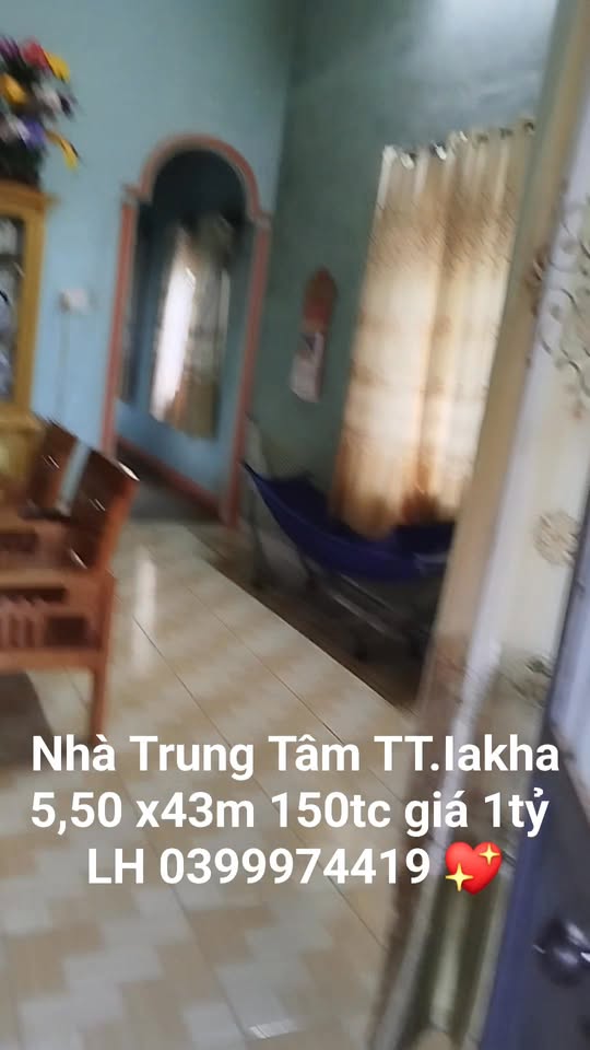 Nhà cấp 4 trung tâm thị trấn Ia Kha 236m² giá 1 tỷ - Chính chủ bán gấp!