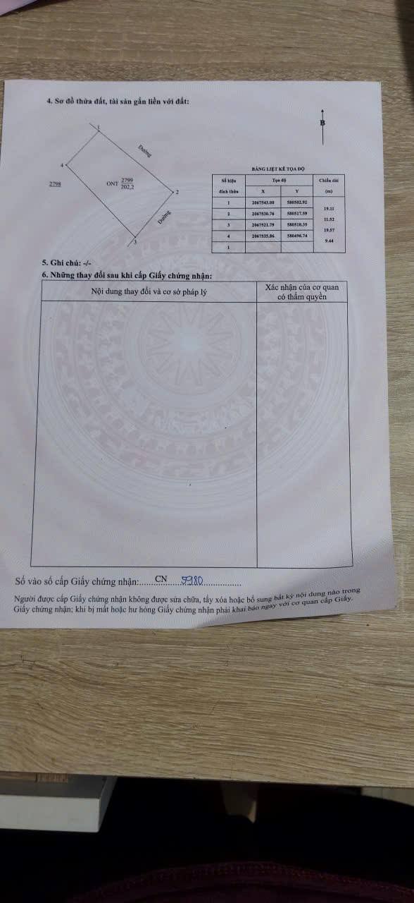 Đất nền Xóm Sào Nam, Xuân Hòa 202,2m² - Lô góc 2 mặt đường, giá 2 tỷ!