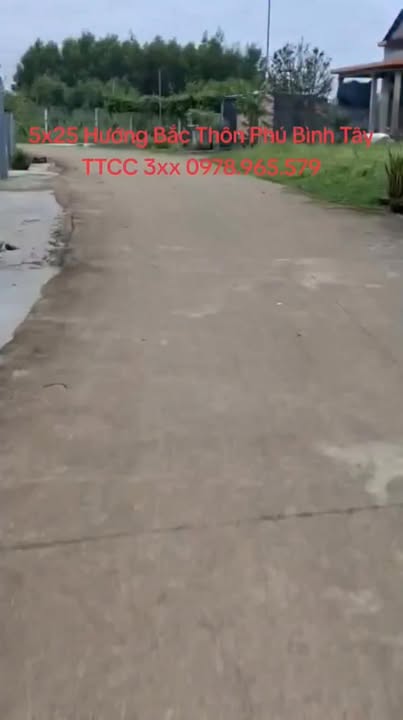 Đất thổ cư Phú Bình Tây, Nghĩa Hành 125m² giá 300 triệu - Sổ hồng chính chủ!