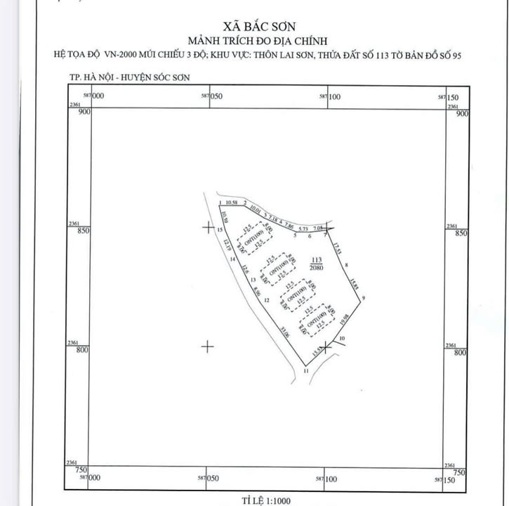Đất nền 1842m² tại xã Tân Minh, Sóc Sơn chỉ 7.368 tỷ - Cơ hội đầu tư tuyệt vời!