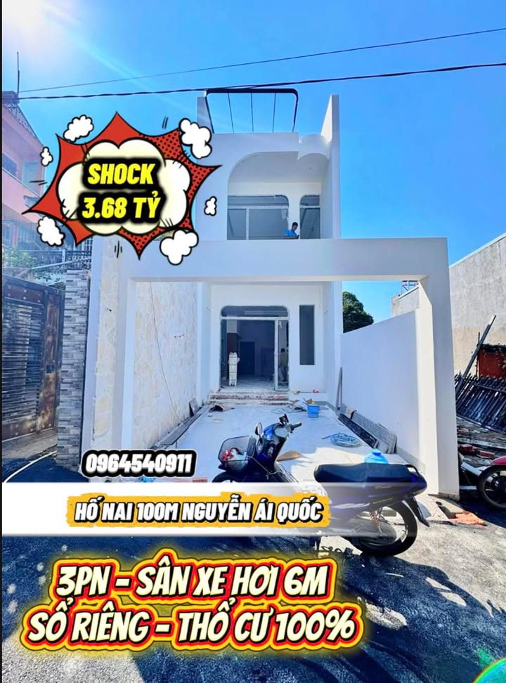 Nhà đẹp Hố Nai, Biên Hòa 88m² giá 3.68 tỷ - Sẵn sàng vào ở ngay!