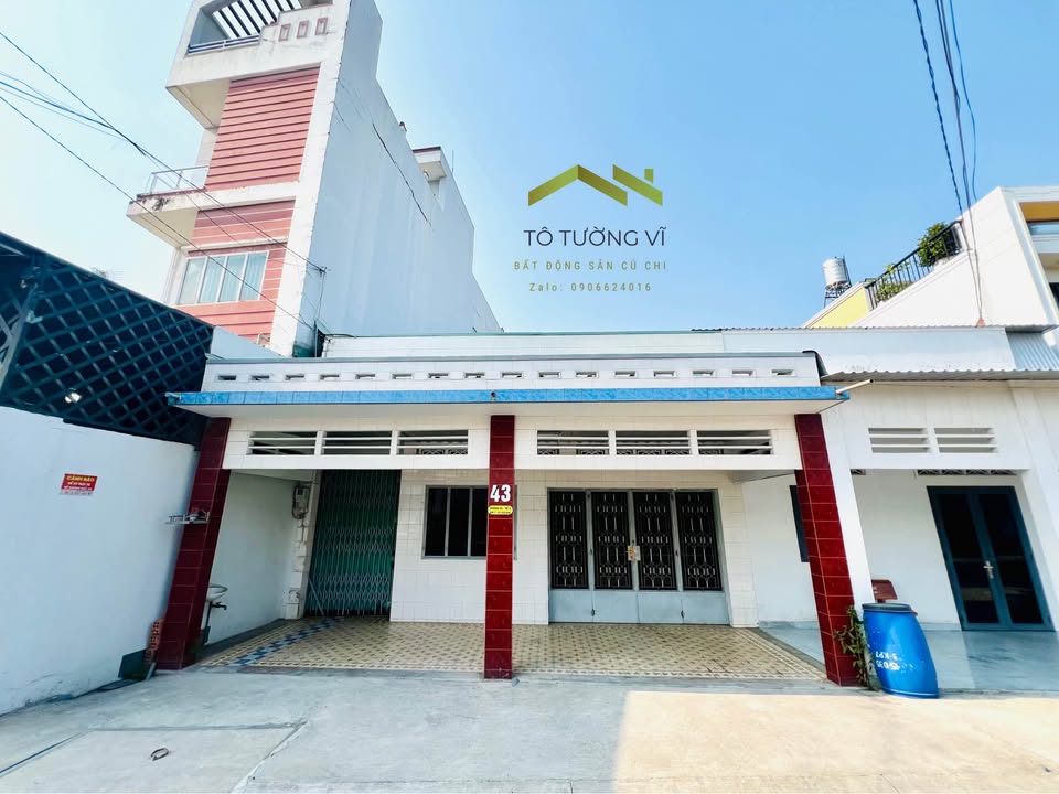 Nhà mặt tiền đường số 35, Thị trấn Củ Chi, 183m² - Tiềm năng kinh doanh sinh lời!