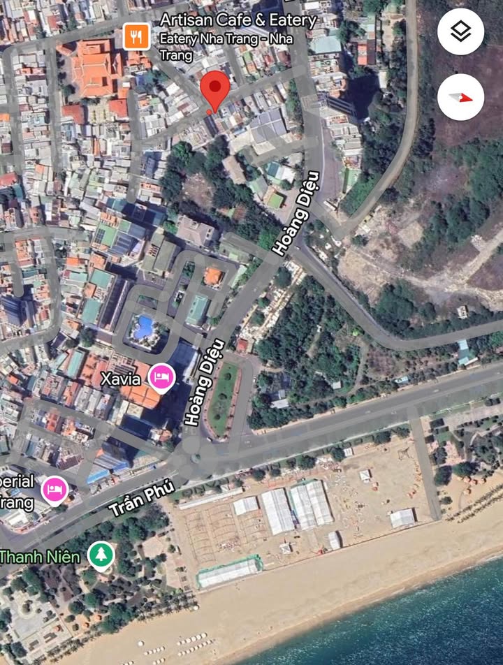 Lô đất ô tô Đường Hoàng Diệu Nha Trang 83m² giá 6.1 tỷ - Sổ hồng chính chủ