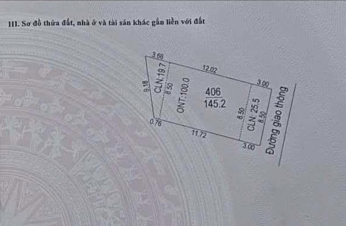 Đất nền thương mại tại Yên Dũng 145m² giá 3.5 tỷ - Gần khu công nghiệp Luxshare!