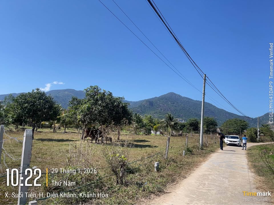 Đất nền Suối Tiên, Diên Khánh 100m² giá 652 triệu - Cơ hội đầu tư hấp dẫn!