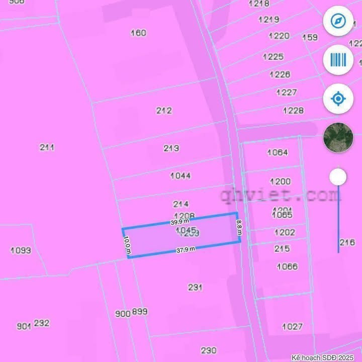 Đất thổ cư Cam Tân 392m² giá 1 tỷ - Nhanh tay sở hữu!