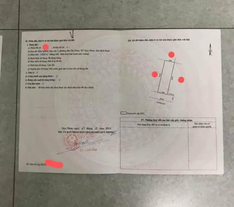 Đất mặt tiền đường Văn Cương, Tái định cư Phú Tài 120m² giá chỉ 2.4 tỷ - Cơ hội đầu tư tuyệt vời!