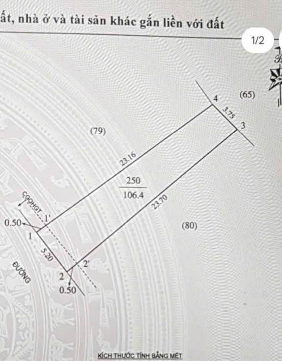 Nhà 2 tầng đường Hà Huy Tập 106.4m² giá 4.99 tỷ - Sổ hồng chính chủ ngay!