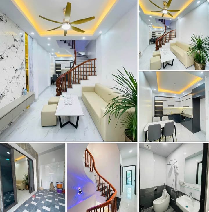 Nhà 3 tầng Phường Kỳ Bá, Thái Bình 35m² giá 2 tỷ - Nhà đẹp, ở ngay!