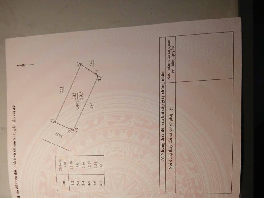 Đất nền đẹp tại Xã Hòa Bình, Huyện Vũ Thư, 59.6m² - Giá chỉ 1.7 tỷ VND!