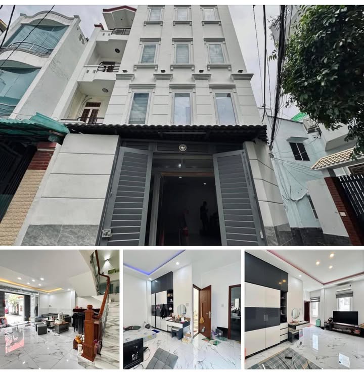 Nhà 5 tầng mới đẹp tại Bình Thạnh 40m² giá 7.7 tỷ - Ô tô vào tận nhà!