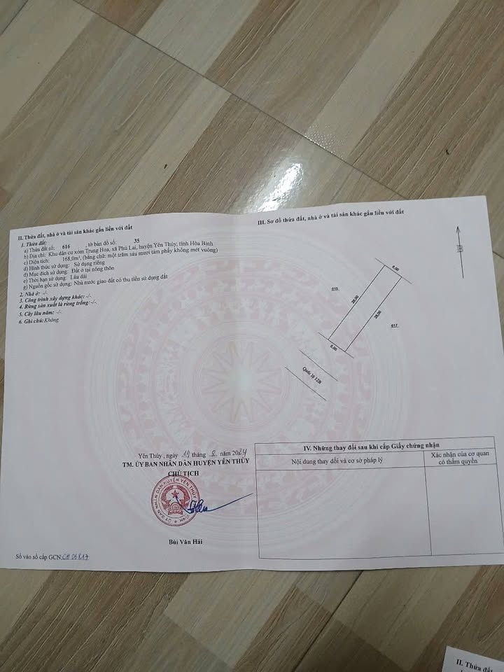 Đất nền Nho Quan 168m² giá 1x triệu - Sổ đỏ chính chủ, vị trí đắc địa!