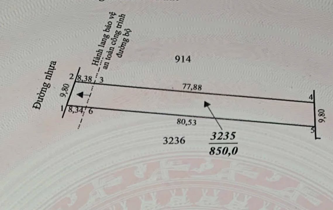 Đất nền chính chủ xã Mỹ Hiệp 850m² giá 1 tỷ - Cơ hội đầu tư hấp dẫn!