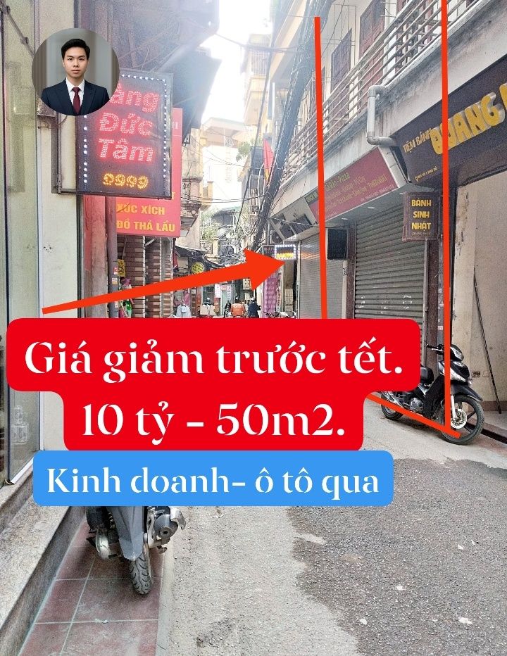 Nhà FrontHouse tại Mỹ Đình 50m² giá 10 tỷ - Kinh doanh thuận lợi!