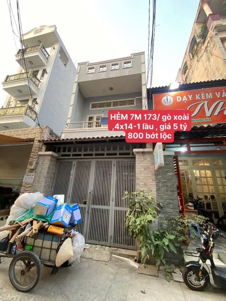Nhà riêng Gò Xoài, Quận Bình Tân 56m² giá 5.8 tỷ - Chính chủ bán gấp!