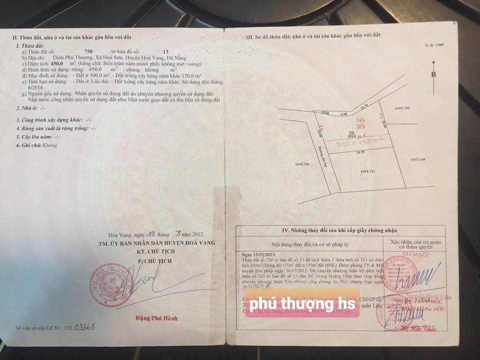 Đất vườn Hòa Khánh Bắc, Liên Chiểu 450m² giá chỉ 1.9 tỷ - Cơ hội đầu tư tuyệt vời!