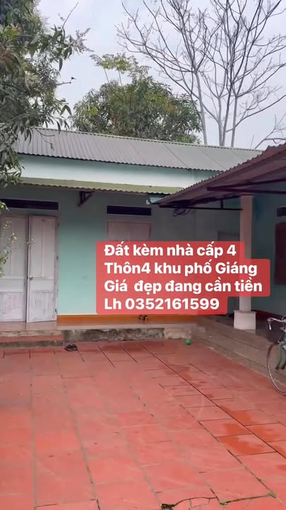 Đất kèm nhà cấp 4 tại thị trấn Vĩnh Lộc 438m² - Vị trí thuận lợi, tiện ích đầy đủ!