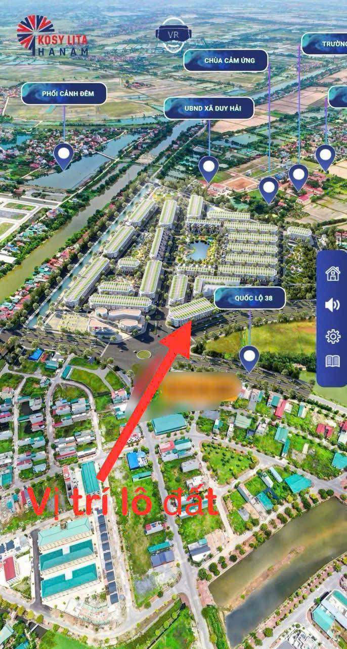 Đất dự án Kossy Lita Hà Nam 112m² - Giá cực tốt cho nhà đầu tư!