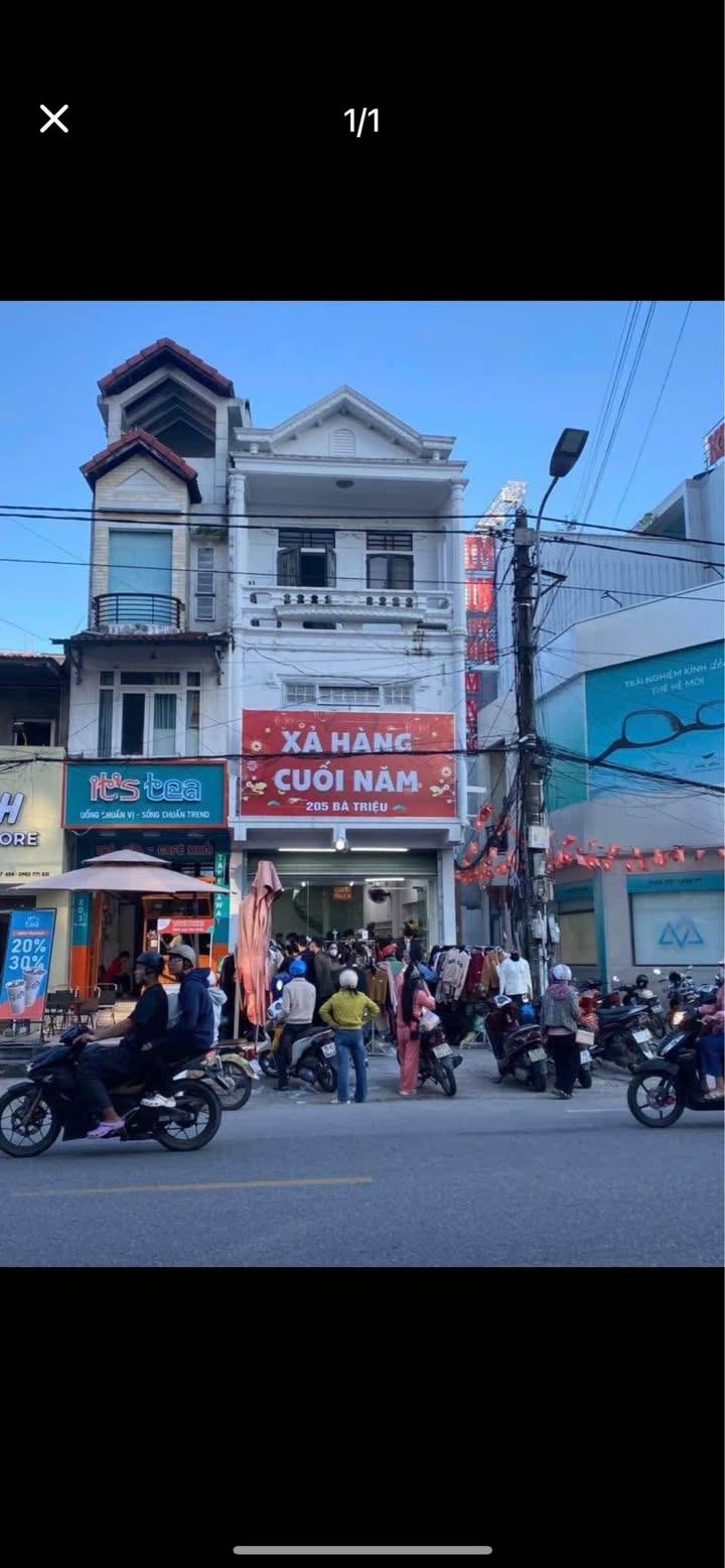 Nhà mặt tiền Bà Triệu, TP Huế 35.9m² giá 8.5 tỷ - Đầu tư tuyệt vời!