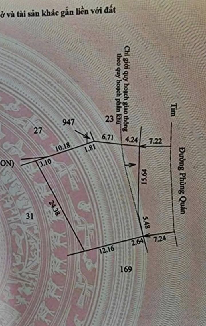 Đất nền Phường Thủy Dương - 464m² giá 4.176 tỷ - Đầu tư sinh lời tuyệt vời!