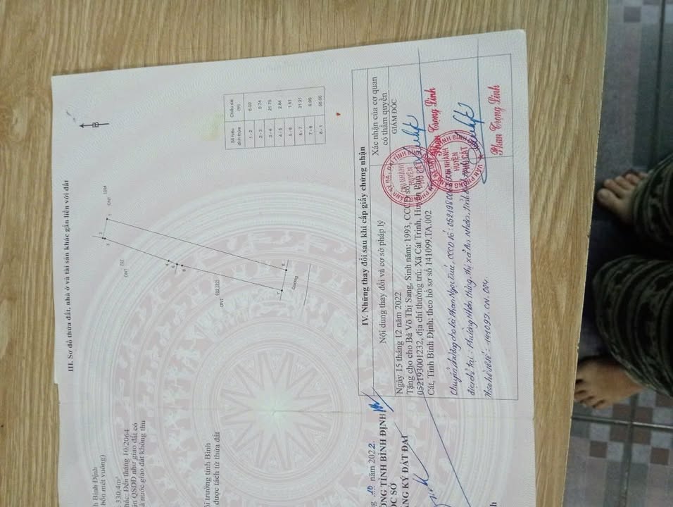 Đất nền Cát Trinh, Huyện Phù Cát, 380m² chỉ 900 triệu - Cơ hội đầu tư tuyệt vời!