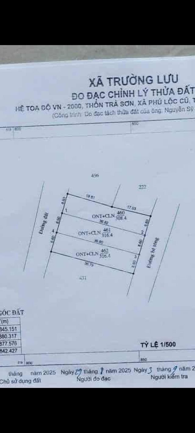 Đất nền đẹp xã Thường Nga, Huyện Can Lộc, 288m² giá chỉ 100 triệu - Cơ hội đầu tư hấp dẫn!