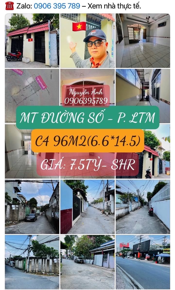 Nhà cấp 4 Phường Long Thạnh Mỹ 96m² giá 7.5 tỷ - Sổ hồng riêng, công chứng ngay!