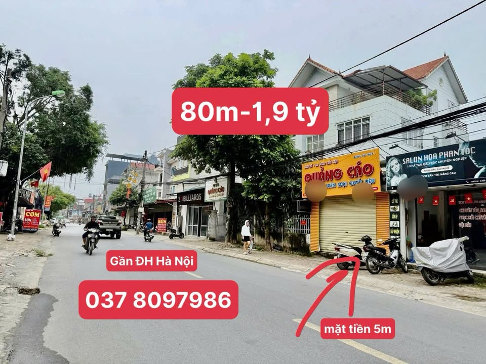 Đất nền Phường Đại Mỗ, Quận Nam Từ Liêm 80m² giá 1.9 tỷ - Đầu tư sinh lời ngay!