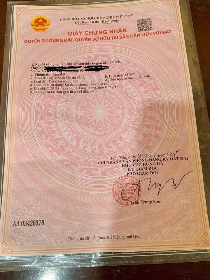 Đất thổ cư Thị trấn Hưng Nhân 160m² giá 2.6 tỷ - Đầu tư sinh lời ngay!