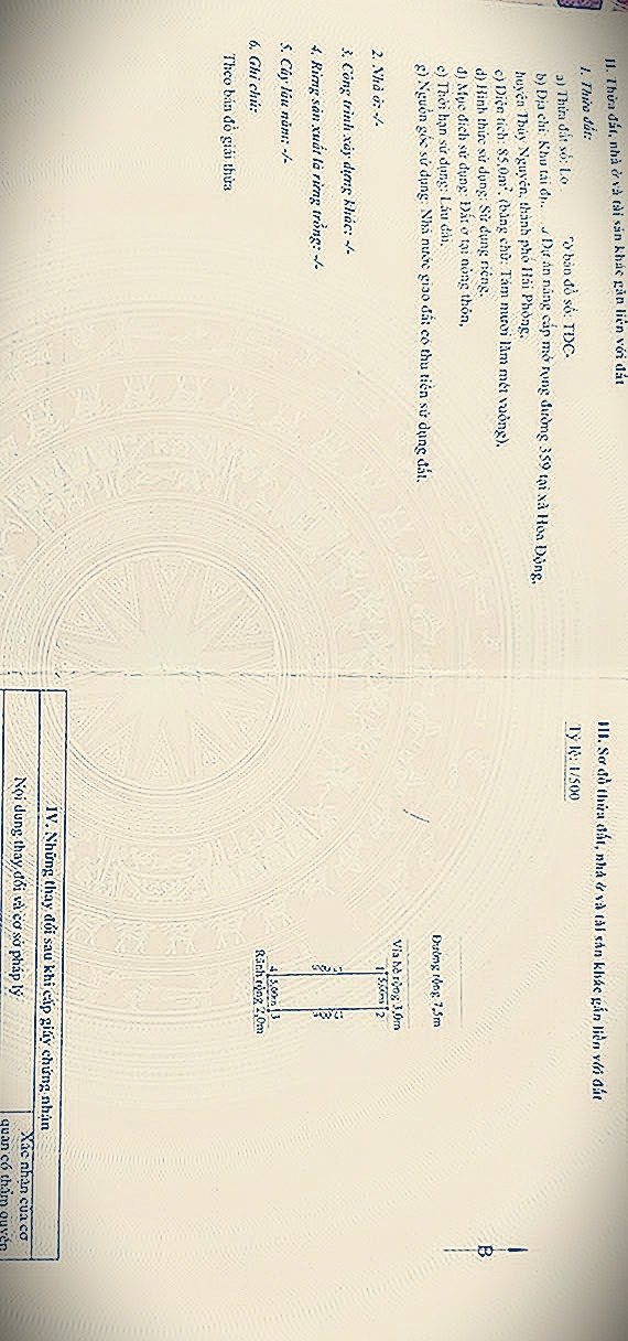 Đất nền Thủy Nguyên 85m² giá 4 tỷ - Cần bán gấp, cơ hội đầu tư hiếm có!