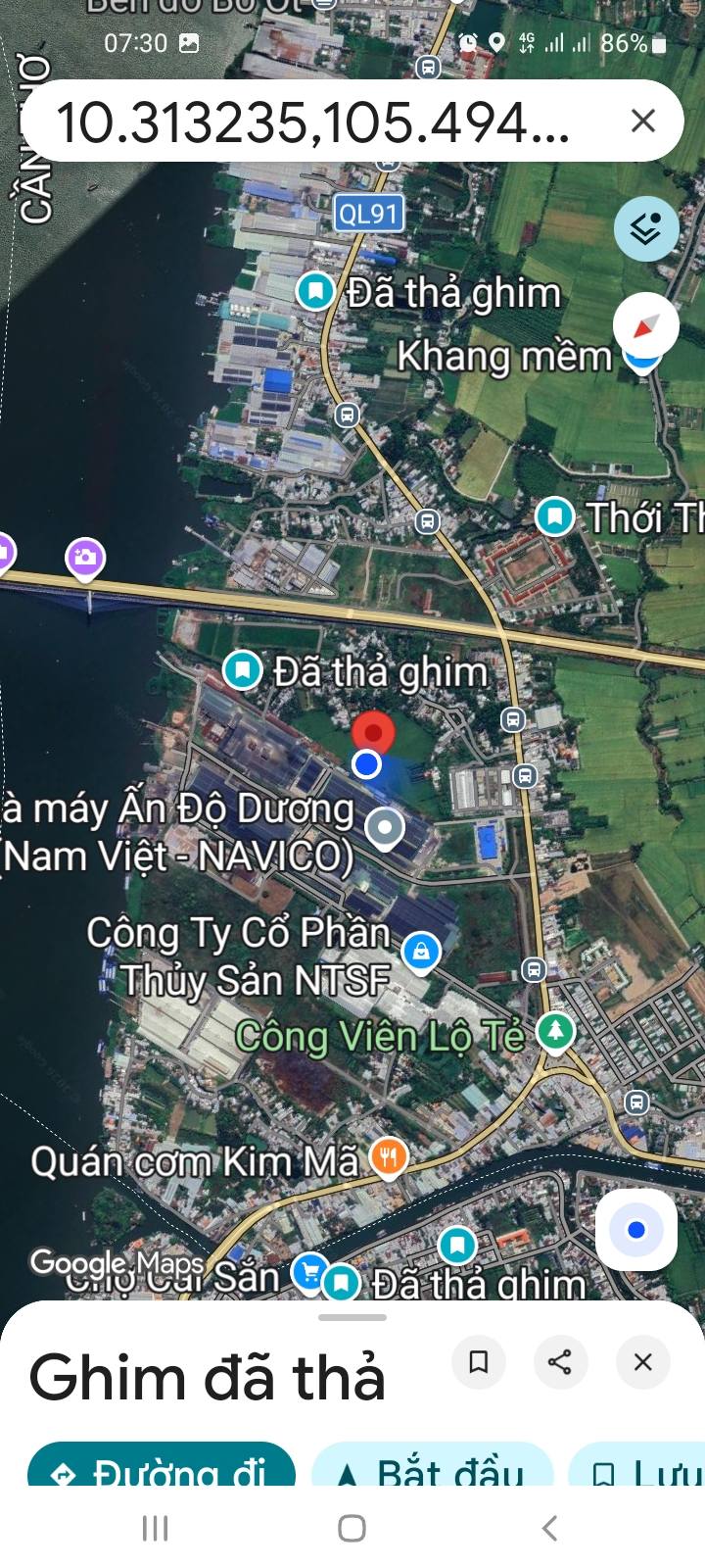 Đất nông nghiệp 6480m² Thới Thuận, Thốt Nốt, Cần Thơ - Cơ hội đầu tư vàng!