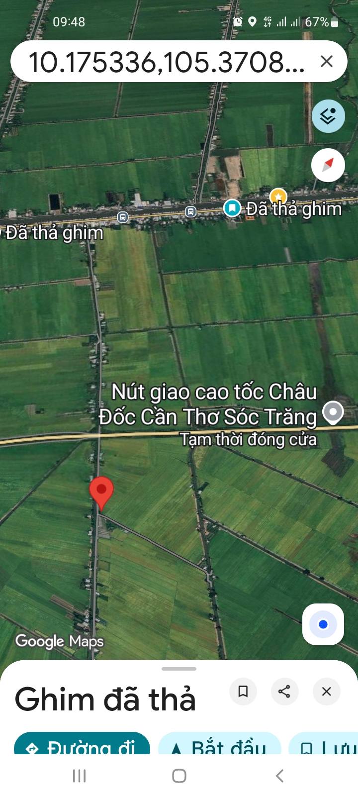 Đất nền Thạnh Quới, Vĩnh Thạnh 1645m² giá 1.05 tỷ - Sổ hồng chính chủ, tiện lợi đầu tư!