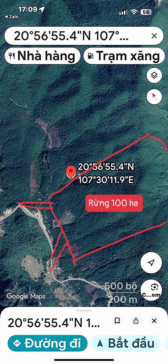 Đất rừng sản xuất 1ha tại xã Bản Sen, Vân Đồn, giá 40 tỷ - Cơ hội đầu tư hấp dẫn!