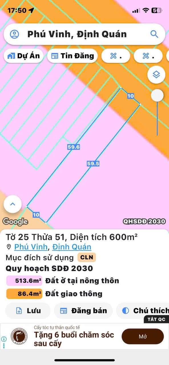 Đất nền đường nhựa lớn Biên Hòa 590m² giá 1.3 tỷ - Đầu tư sinh lời ngay!