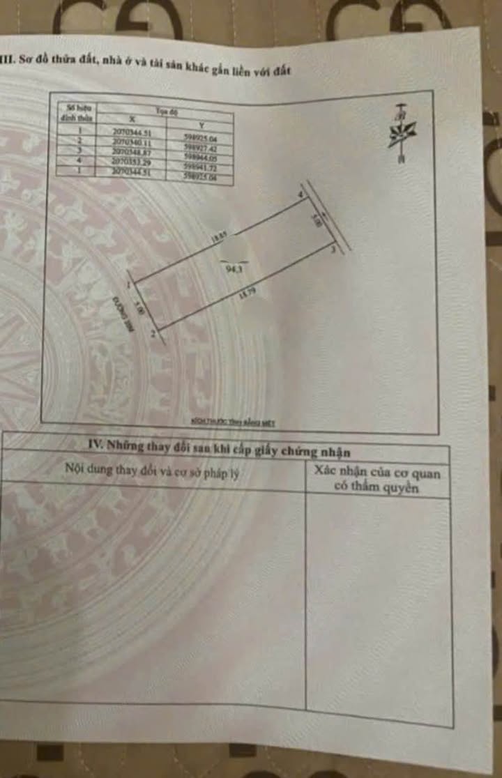 Lô đất mặt đường 35m tại Xuân Đồng, Vinh 94.3m² giá 5 tỷ - Cơ hội đầu tư hiếm có!