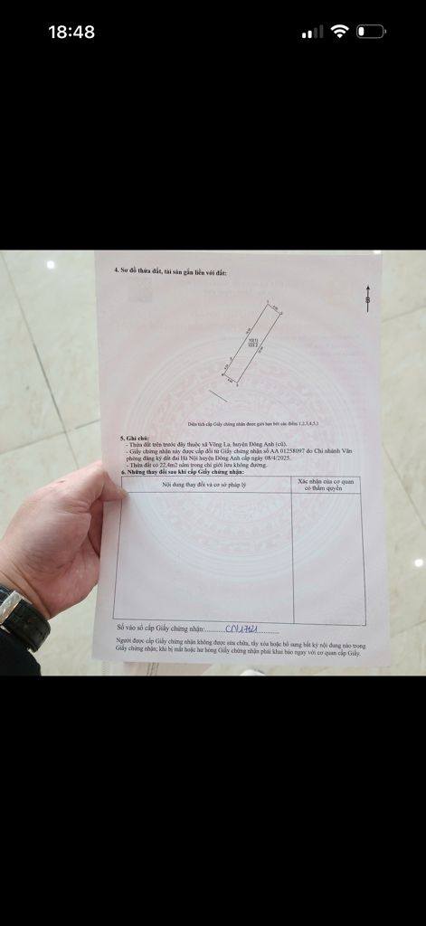 Đất thổ cư mặt phố Mai Phúc Thịnh, Đông Anh 105m² - Kinh doanh đắc địa!