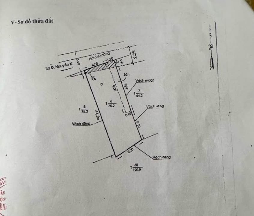 Nhà riêng Nguyễn Xí Bình Thạnh 75m² giá 7.1 tỷ - Chính chủ, ngang khủng 5.2m!