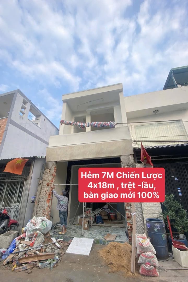 Nhà tại Giáp Mã Lò, Bình Tân 72m² giá 6.2 tỷ - Full nội thất, xe tải đỗ cửa!