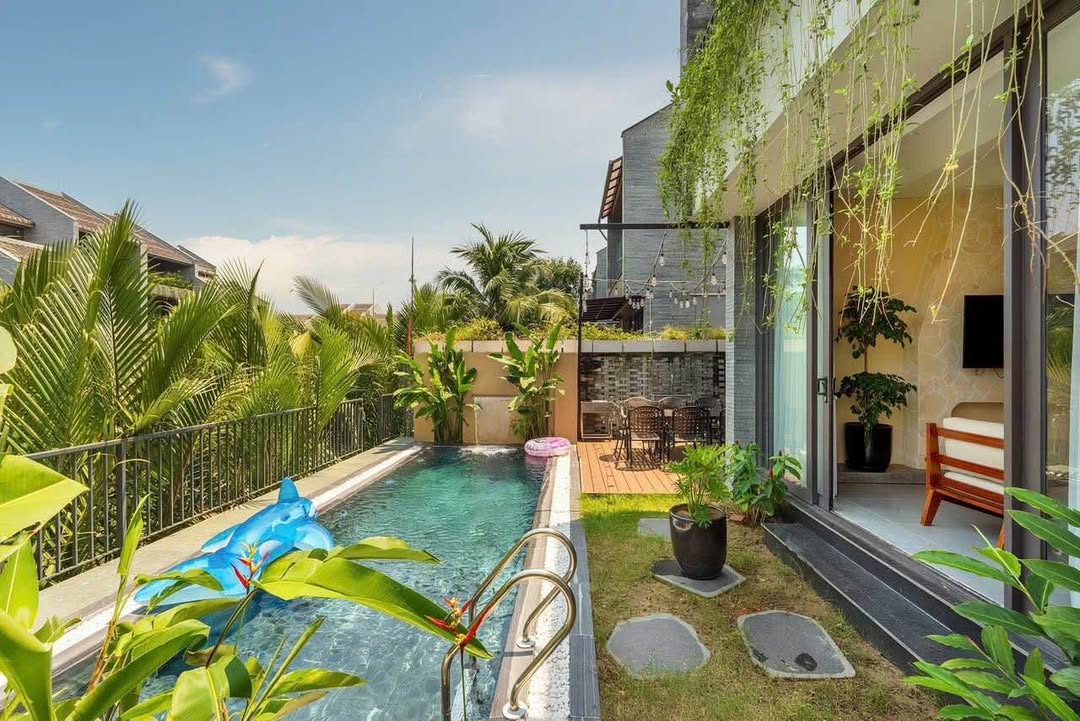 Villa cho thuê tại Hội An 250m² giá 60 triệu - Không gian sống xanh và sang trọng!